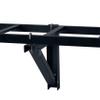 Lowell CLA-18WT Cable Ladder Wall Triangle, 18-Inch Wide; High Strength 14-Gauge Steel Construction; Modular Assembly (3 Pieces); Black Finish; Static Load Rating of Up to 400 Lbs view 2