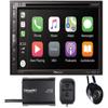 Pioneer AVH-2550NEX in Dash 6.8" DVD Receiver with SiriusXM SXV300V1 Satellite Radio Tuner and Antenna and a Backup Camera and a Sound of Tri-State Lanyard Bundle view 1