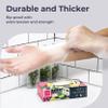 Fit Meal Prep 100 Pack Disposable Latex Free Small Vinyl Food Prep Gloves - Powder Free, Ideal for Kitchen, Bathroom, Household, Gardening view 3