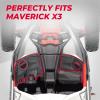 KEMIMOTO X3 Front Dash Speaker Pods, 6.5 inch Speaker Pods & Dash Kit Compatible with Can Am Maverick X3&Max Sound System Enclosure LH and RH Panels view 3