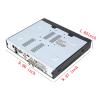 Xenocam 4CH 1080N Hybrid 5-in-1 AHD DVR (1080P NVR+1080N AHD+960H Analog+TVI+CVI) Standalone DVR CCTV Surveillance Security System Video Recorder Motion Detection Hard Drive not Included view 2