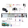 Xenocam 4CH 1080N Hybrid 5-in-1 AHD DVR (1080P NVR+1080N AHD+960H Analog+TVI+CVI) Standalone DVR CCTV Surveillance Security System Video Recorder Motion Detection Hard Drive not Included view 3
