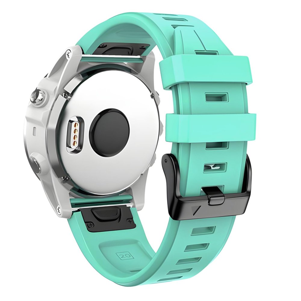ANCOOL for Fenix 5S/6S/7S Watch Band 20mm Soft Silicone Watch Bands For Fenix 5S Plus/6S Pro/7S Pro Band(Mint Green)
