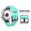 ANCOOL for Fenix 5S/6S/7S Watch Band 20mm Soft Silicone Watch Bands For Fenix 5S Plus/6S Pro/7S Pro Band(Mint Green) view 3