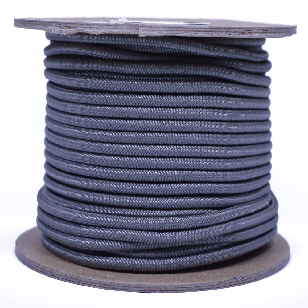 Foliage Green 1/8" Shock Cord 100 Foot Spool - Marine Grade Shock/Bungee/Stretch Cord 1/8 inch