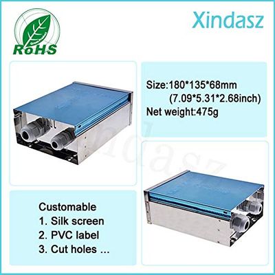 Gimax 18013568mm Monitoring equipment Outdoor Box Outdoor surveillance assembly box waterproof Stainless steel Distribution Box
