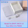 Gimax 4 pcs/lot plastic enclosures for electronics plastic case diy box electronics enclosure260x143x78mm view 2