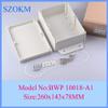 Gimax 4 pcs/lot plastic enclosures for electronics plastic case diy box electronics enclosure260x143x78mm view 4