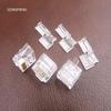 Gimax 100pcs NEW Connector RJ45 8P8C Short body two style Six kind Crystal Head Trident gold plated ultra fine flat wire Wholesale view 4