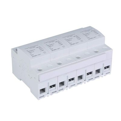 Gimax 4P 385VAC House Surge Protector Arrester Device for Lightning Protection New - (Color: 4P25KA)