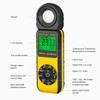 Digital Light Meter,Illuminance Meter Range up to 300,000 Lux Handheld Ambient Temperature 270Degree Rotatable Detector/0.4 Second Response view 2
