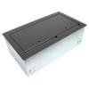 Ace Backstage Co. 134SLBK Super Double Wide Stage Pocket, Standard Lid, Textured Black Finish view 1