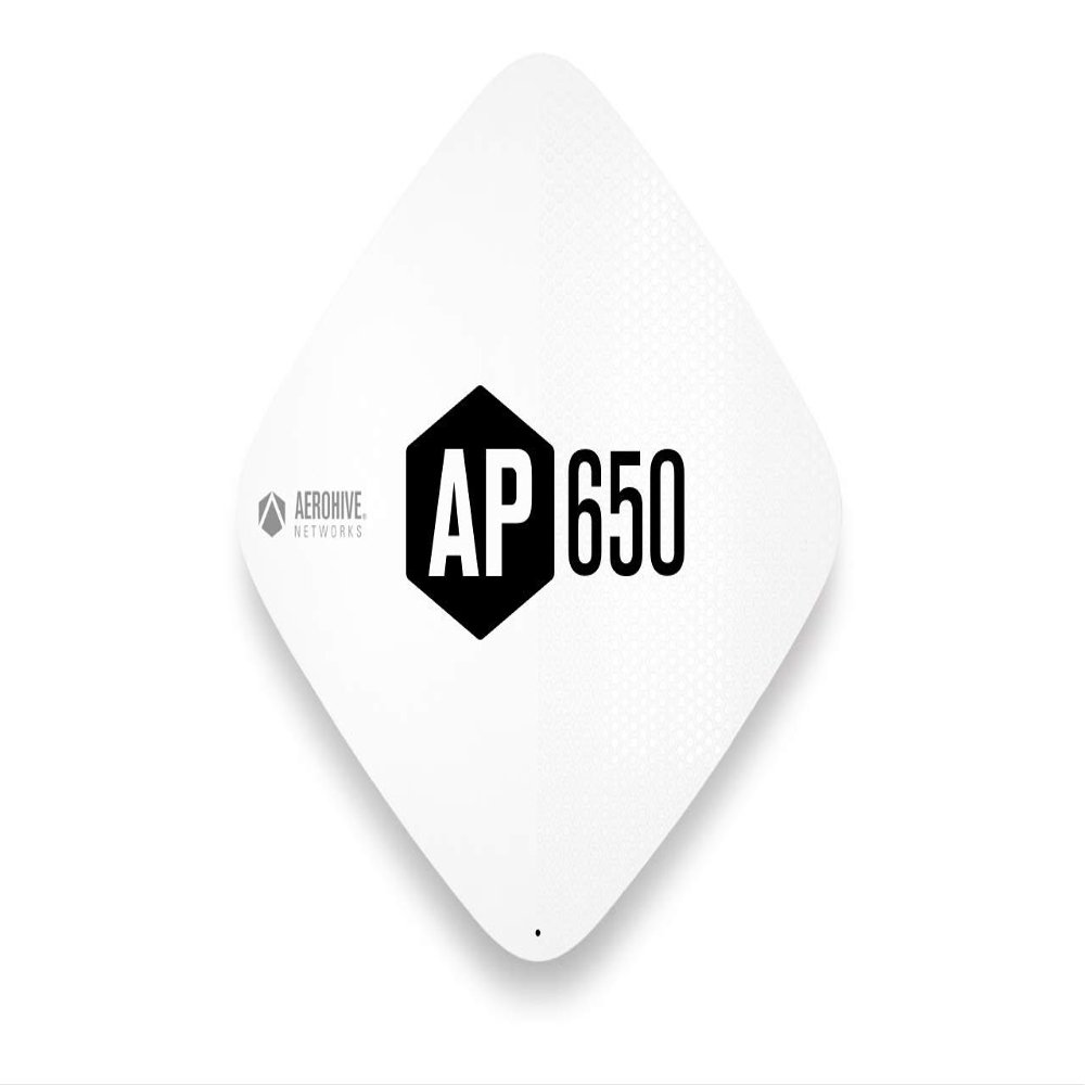 Aerohive | AP650 Enterprise-Grade 4x4, 4-Stream, 802.11ax Access Point with Integrated Antenna | AH-AP-650-AX-FCC