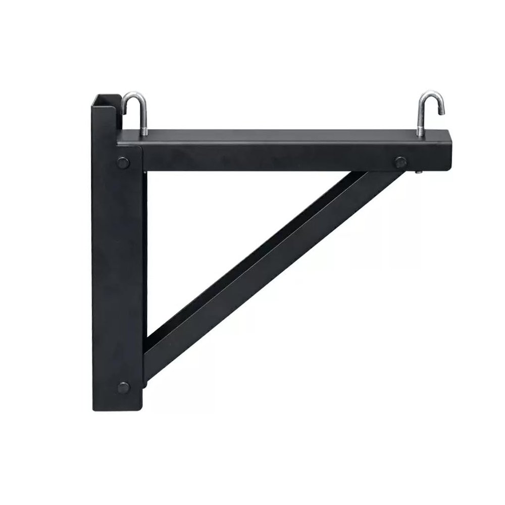 Lowell CLA-12WT Cable Ladder Wall Triangle, 12-Inch Wide; for Ladder Width: 12 inches; High Strength 14-Gauge Steel Modular Assembly Construction (3 Pieces); Black Finish