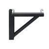 Lowell CLA-12WT Cable Ladder Wall Triangle, 12-Inch Wide; for Ladder Width: 12 inches; High Strength 14-Gauge Steel Modular Assembly Construction (3 Pieces); Black Finish view 1