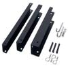 Lowell CLA-12WT Cable Ladder Wall Triangle, 12-Inch Wide; for Ladder Width: 12 inches; High Strength 14-Gauge Steel Modular Assembly Construction (3 Pieces); Black Finish view 2