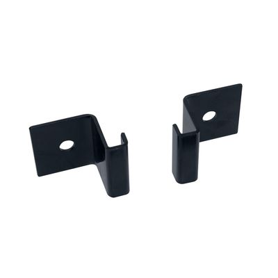 Lowell CLH-VWB Cable Ladder Wall Bracket, Vertical, 1 Pair; High Strength Steel Construction; Black Finish; Conforms to EIA-310 Standard; RoHS Compliant