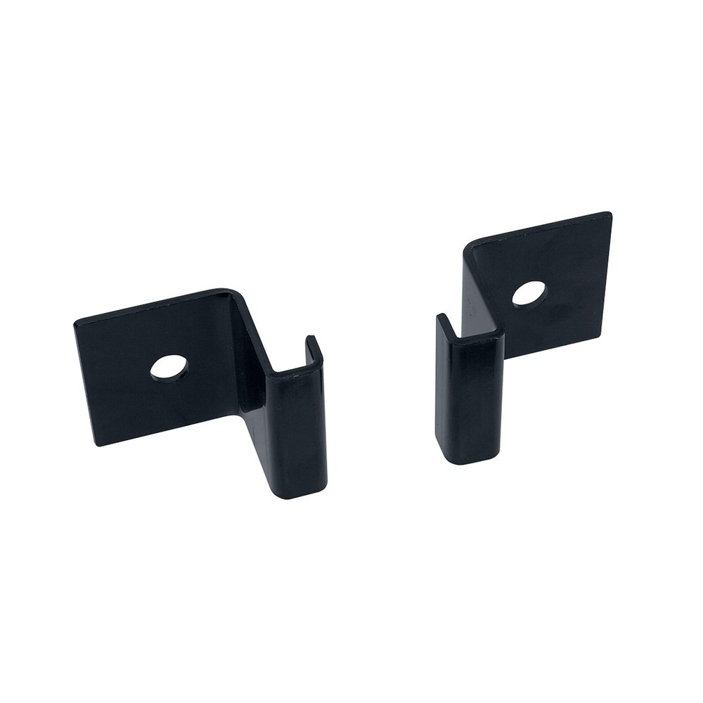 Lowell CLH-VWB Cable Ladder Wall Bracket, Vertical, 1 Pair; High Strength Steel Construction; Black Finish; Conforms to EIA-310 Standard; RoHS Compliant