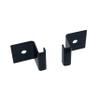 Lowell CLH-VWB Cable Ladder Wall Bracket, Vertical, 1 Pair; High Strength Steel Construction; Black Finish; Conforms to EIA-310 Standard; RoHS Compliant view 1