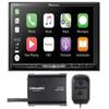 Pioneer AVH-W4500NEX DVD Receiver with Wireless Apple Carplay & Android Auto, Bluetooth with SiriusXM Tuner Bundle with Sound of Tri-State Lanyard view 1
