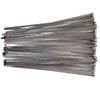 100-500pc 5"-26" Stainless Steel Metal Cable Ties 200-350LB Cable Zip Tie, UV Resistant, Low Profile (500, 14" 200lb) view 1