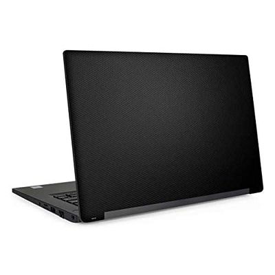 Skinit Decal Laptop Skin Compatible with Latitude 7490 - Officially Licensed Specialty Vinyl Black Hex Texture Design