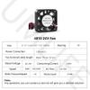 3D Printer Cooling Fan, 40mm x 40mm x 10mm Blower Cooling Fan with 2 Pin Terminal for Hotend Extruder Heatsinks Makerbot MK7 MK8 CPU Chip (24V 0.06A) view 2