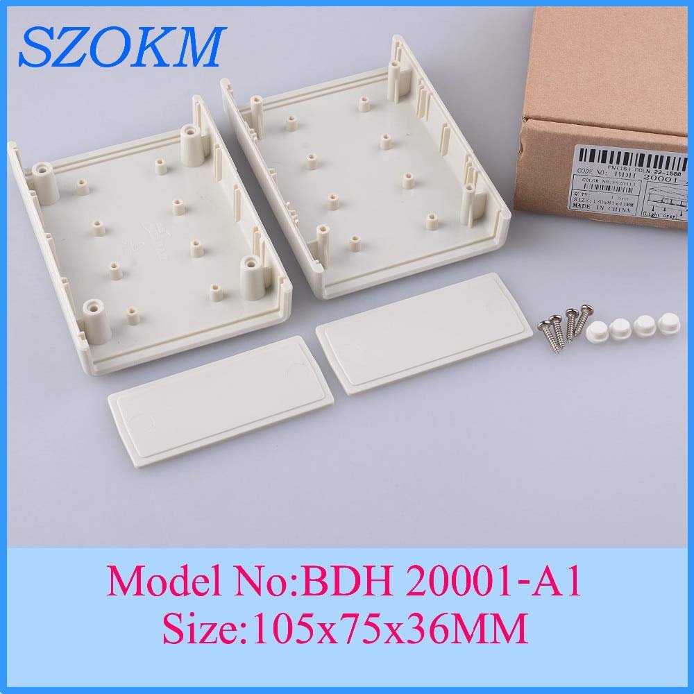 Gimax 20 pcs/lot project case plastic electronics enclosure plastic project box plastic boxes electronics enclosure 105X75X36 MM