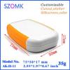 Gimax 10 pcs, small plastic enclosure for electronic plastic case 755017mm mini plastic enclosure box 2015 electronics new - (Color: orange) view 1
