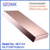 Gimax aluminum wall mount enclosure power distribution box (1 pcs) 44.5200438mm electronic equipment enclosure view 1