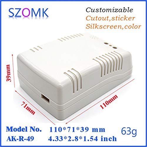 Gimax abs control plastic enclosures for electronics (10 pcs) 1107139mm wall mount plastic box electronics enclosure plastic case