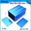 Gimax 4pcs/lot diy electrical aluminium housing enclosure junction case for pcb broad 4676120mm view 1
