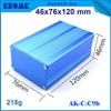 Gimax 4pcs/lot diy electrical aluminium housing enclosure junction case for pcb broad 4676120mm view 2