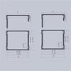 Gimax 4pcs/lot diy electrical aluminium housing enclosure junction case for pcb broad 4676120mm view 4