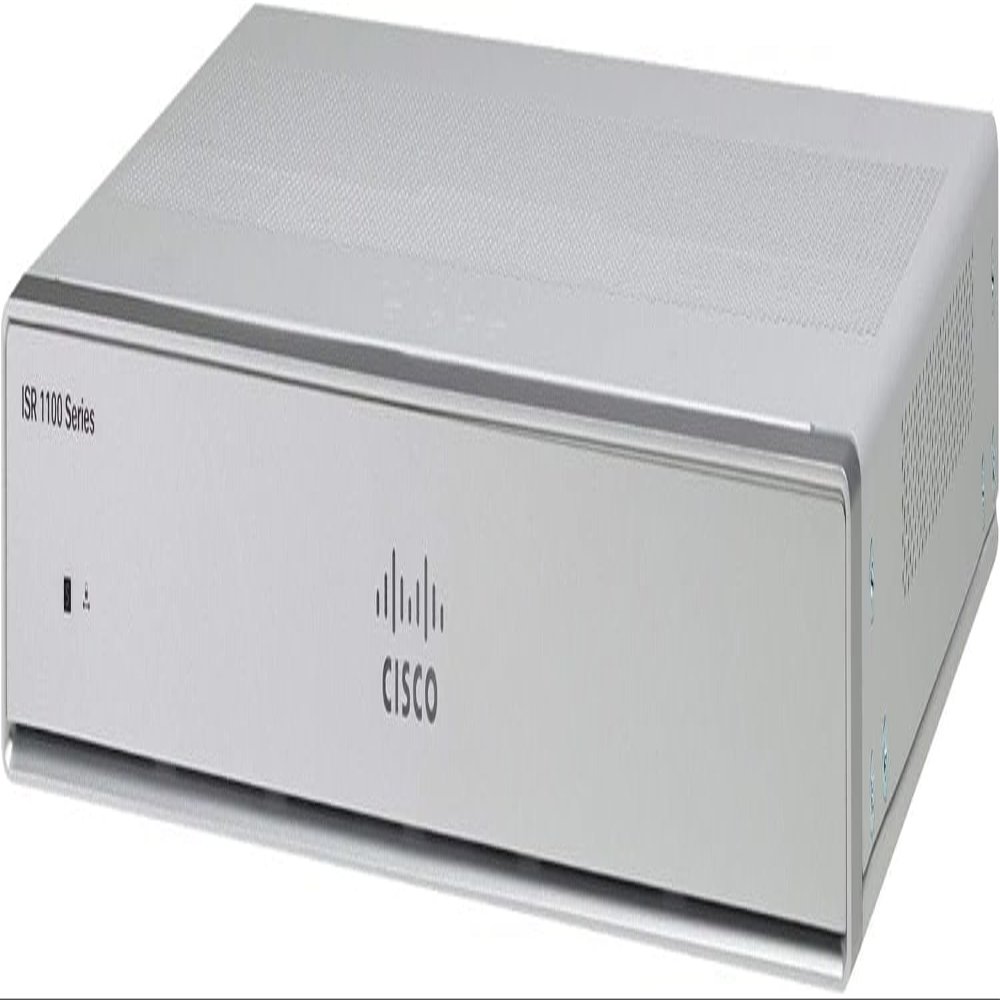 Cisco C1111X-8P Integrated Services Router with 8-Gigabit Ethernet (GbE) Dual Ports, GE WAN Ethernet Router with 8GB Memory, 1-Year Limited Hardware Warranty (C1111X-8P)