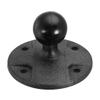 ARKON Mounts Circular Plastic 25mm (1 inch) Ball to 4 Hole AMPS Adapter fors Robust Mount Series view 1