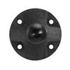 ARKON Mounts Circular Plastic 25mm (1 inch) Ball to 4 Hole AMPS Adapter fors Robust Mount Series view 2