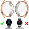 FitTurn Case for Garmin vivoactive 3 Music Case Replacement TPU Protective Case Metal Color Frame Shock Resistant Proof and Shatter Cover Protector Shell for Garmin vivoactive 3 Music Smart Watch view 3