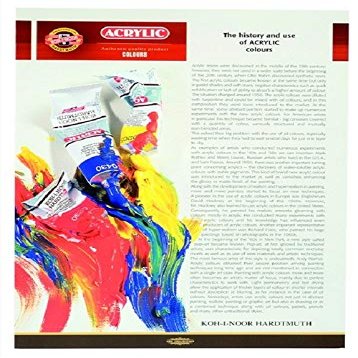 KOH-I-NOOR 9999001627GB Color Chart Acrylic Color