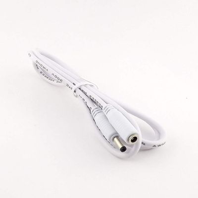 Connectors 10pcs DC Power 3.5mm x 1.35mm Female to Male Camera Extension Adapter Cable 5ft/3ft/10ft/5m White - (Cable Length: 5m, Color: White)