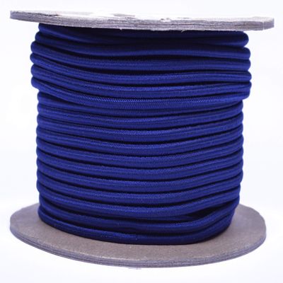 Acid Midnight Blue 1/8" Shock Cord 100 Foot Spool - Marine Grade Shock/Bungee/Stretch Cord 1/8 inch