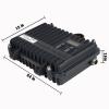 Retevis RT97 Professional Repeater, Full Duplex Customizable Repeater, 16CH Solid Analog Radio Base Station for Remote Area, Emergency Rescue (1 Pack) view 2