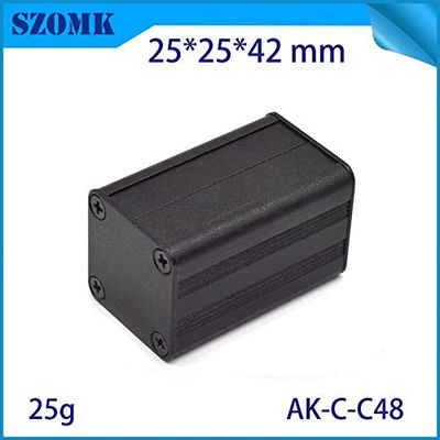 Gimax 20pcs/lot 25(H) x25(W) x40(L) mm top selling aluminium enclosures housing electronics box for wifi aluminium case