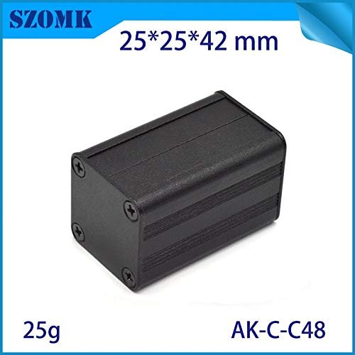 Gimax 20pcs/lot 25(H) x25(W) x40(L) mm top selling aluminium enclosures housing electronics box for wifi aluminium case