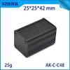 Gimax 20pcs/lot 25(H) x25(W) x40(L) mm top selling aluminium enclosures housing electronics box for wifi aluminium case view 1