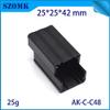 Gimax 20pcs/lot 25(H) x25(W) x40(L) mm top selling aluminium enclosures housing electronics box for wifi aluminium case view 2