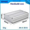 Gimax IP54 dusk-proof aluminum housing enclosures 10 pcs/lot silver color nice looking length and color could be changeable view 2