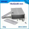 Gimax IP54 dusk-proof aluminum housing enclosures 10 pcs/lot silver color nice looking length and color could be changeable view 3