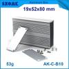 Gimax IP54 dusk-proof aluminum housing enclosures 10 pcs/lot silver color nice looking length and color could be changeable view 4
