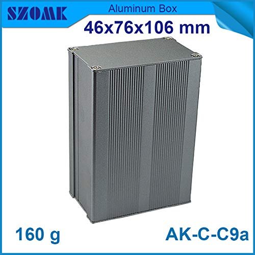 Gimax 4pcs/lot customized aluminium housing enclosure powder coating junction case 4676106mm